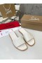 Christian Louboutin CL Mule kalfsleer CL Witte Schoenen