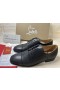 Christian Louboutin Cortomale Derbies Kalfsleer Zwart Christian Louboutin Schoenen