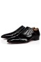 Christian Louboutin Greg Op Oxford Patent Leather Black Christian Louboutin Schoenen