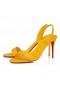 Christian Louboutin O Marylin 85 Mm Sandalen Nappa Leder Pollen CL Schoenen