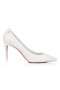 Christian Louboutin Sportieve Kate 85 Mm Pompen Nappa Leder Bianco