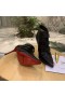 Christian Louboutin Triniboot Enkel Laarzen Zwart Kalfsleer