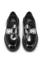 Christian Louboutin Stedelijke Moc Lock Loafers Abrasivato Leer Zwart