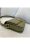 Saint Laurent Solferino Kleine Tas Khaki Kalfsleer Saint Laurent Tassen