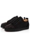 Christian Louboutin Leuk Louis Junior Spikes zwart/Zwart Pistool