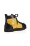 Christian Louboutin High-top Geen Limiet Flatscreen Zwart/gouden Kalf