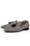Christian Louboutin Loafers Rivalion Grijs/zwarte Schoen
