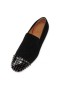 Christian Louboutin Loafers Spooky zwart/Zwart Pistool Leer