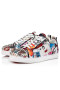 Christian Louboutin Lage-top Louis Junior Spikes Multi/zwart Kalf Sneaker