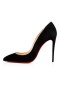 Christian Louboutin Pompen Follies Strass 100mm Zwart Suede