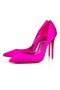 Christian Louboutin Pompen Iriza 100 mm Holly Roze/lin Holly Roze Satijn