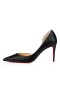 Christian Louboutin Pompen Iriza 85 mm Zwart Leer