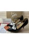 Christian Louboutin Pumps Springen 100 mm Zwart lakleer