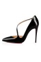 Christian Louboutin Pumps Springen 100 mm Zwart lakleer