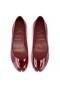 Christian Louboutin Marlougiela Ballerinas Patent Calf Leather Brownie