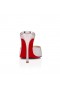 Christian Louboutin Me Dolly 100 Mm Mules Laminated Calf Leather Vintage Rose