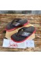 Christian Louboutin Men Flip Flop Sandals Rubber Coffee