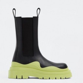 Bottega Veneta BV Band Chelsea Boots Gele Zool Bottega Veneta Schoenen