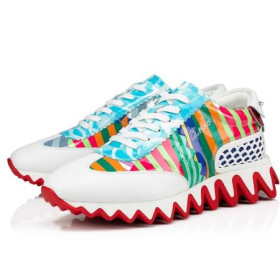 Christian Louboutin sneaekr Versie Multi Patent Leather