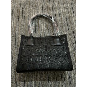Christian Louboutin Door Mijn Zijde CL Monogram Tassen Zwart