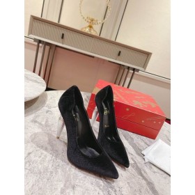 Christian Louboutin Lipstrass Crystal-Verfraaid Pompen 100MM Christian Louboutin Schoenen