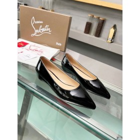 Christian Louboutin Kate Ballerina Flats Patent Leather CL Schoenen