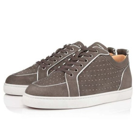 Christian Louboutin Lage-top Rantulow Pluim Alpilles Veau Velours Sneaker
