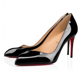 Christian Louboutin Pompen Corneille 85 mm Zwart lakleer