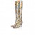 Christian Louboutin Damiboot 85mm Lederen Laarzen Multicolor Christian Louboutin Schoen