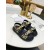 DiorAct Sandaal Leopard Lamsvel