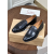 Christian Louboutin Nit Night Loafers Calf Leather Black