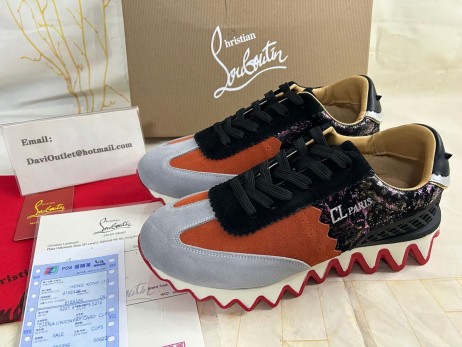 Christian Louboutin Loubishark Lenkkarit Mokka Monivärinen