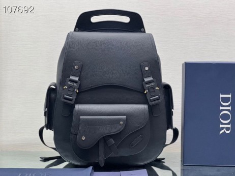 Dior Maxi Laukka Reppu Musta Rakeinen Calfskin