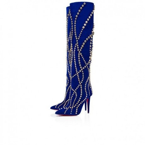 Christian Louboutin Astrilarge Botta Pika 100 mm Saappaat Galactiqueen Christian Louboutin Kengät