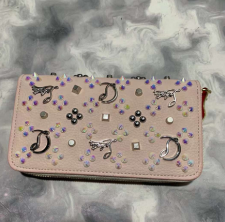 Christian Louboutin Loubinthesky Panettone Lompakko Calfskin Monivärinen Christian Louboutin Lompakot
