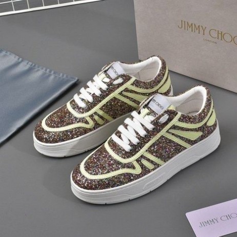 Jimmy Choo Hawaii F Low Top Sneakers Keltainen
