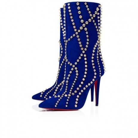 Christian Louboutin Astrilarge Booty Pika 100 Mm Saappaat Galactiqueen Christian Louboutin Kengät