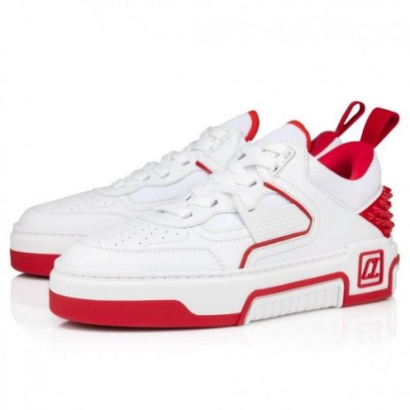 Christian Louboutin Astroloubi Nainen Lenkkarit Vasikka Nahka Valkoinen Christian Louboutin Kengät