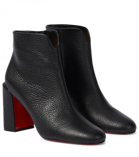 Christian Louboutin Castarika 85mm Nahka Nilkan Saappaat Christian Louboutin Kengät