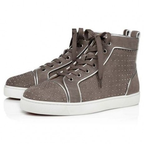 Christian Louboutin Korkea-top Louis Töyhtö Alpilles Veau Velours