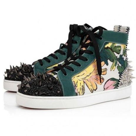 Christian Louboutin Korkea top Lou Pik Pik Strass Orlato Versio Multi Kangas