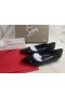 Christian Louboutin Kuuma Chickita Ballerinat Patentti Vasikan Nahka Musta CL Kengät Store