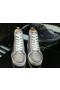 Christian Louboutin Louis Strass High top Miesten Lenkkarit Glitter Nahka Hopea