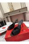 Christian Louboutin Minut Dolly Strass Pumput 100 mm Mokka Strassi Koristellut Musta