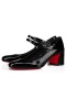 Christian Louboutin Miss Jane 55 mm Pumput Patentti Vasikka Musta Christian Louboutin Kengät