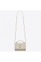 Saint Laurent WOC Sunset Ketju Lompakko Valkoinen Vasikannahka