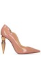 Christian Louboutin Lipchick Pumppu 100 mm Nude Patentti Vasikka