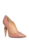 Christian Louboutin Lipchick Pumppu 100 mm Nude Patentti Vasikka