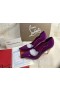 Christian Louboutin Lipchick Pumppu 100 mm Patentti Vasikka Violetti