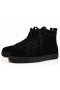 Christian Louboutin Louis High-Top Lenkkarit Veau Velours Musta